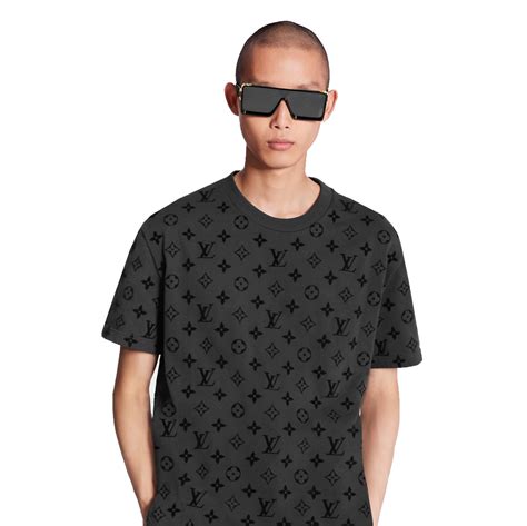 louis vuitton hook and loop t shirt|Embossed LV T.